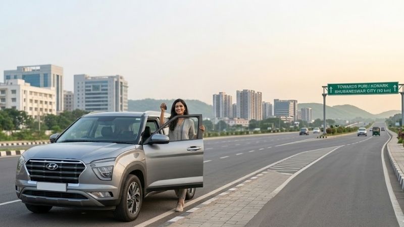 Self Drive vs Taxi comparison Bhubaneswar